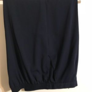 Sag Harbor Woman Navy Slacks/Pants Size 20W